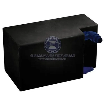 Can-SB 50L Grey and Black Waste Tank Side Mount with Fittings Boat Marine