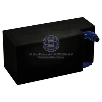 Can-SB 60L Grey and Black Waste Tank Side Mount with Fittings Boat Marine