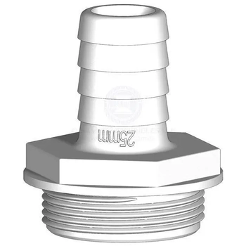 Aquavalve Hose Tail 25Mm 3 Pack