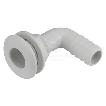 Skin Fitting 90° 1 1/2" Tail Nylon