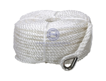 Anchor Rope - 3 Strand Silver