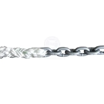 Anchor Rope and Chain Kit - Rope 100m x 14.75mm - Chain 10m x 8mm