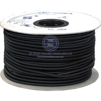 6Mm Solcor Black Shock Cord