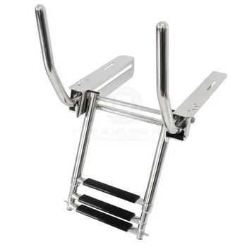 Relaxn 3 Step Platform Ladder 304G S/S