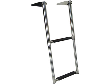2 Step Stainless Steel Telescopic Boat Ladder