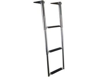3 Step Stainless Steel Telescopic Boat Ladder