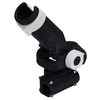 ABS Plastic Fishing Rod Holder Fully Adjustable Boat Marine Deck Fitting