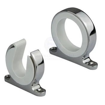 316G Polished Stainless Steel Rod Storage Hanger Holder Deck Fitting Marine Boat