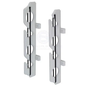 Rod Rack - 4 Rods White PP With Bungee Lock