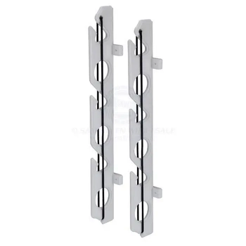Rod Rack - 6 Rod White PP With Bungee Lock