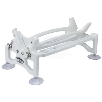 White Polymer Fish Vice Adjustable