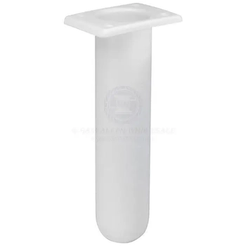 Rod Holder Square Top White