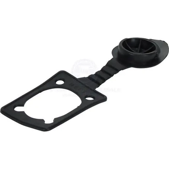 Rod Holder Cap - Square Top Black