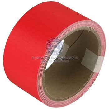 Red 7m 50mm Self Adhesive Ripstop Sail Repair Tape Boat Marine Safety