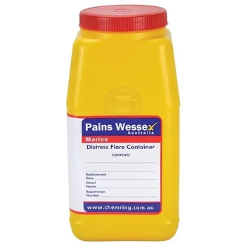 Pains Wessex Flare Container Small Water Tight Boat Marine Safety Equipment