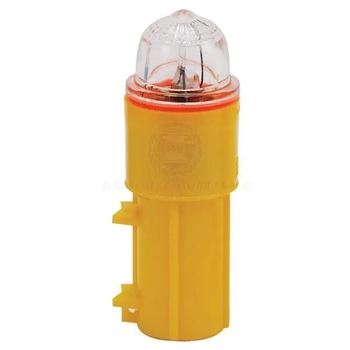 White Flashing Strobe Light