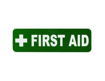 Sam Allen Safety Label - First Aid