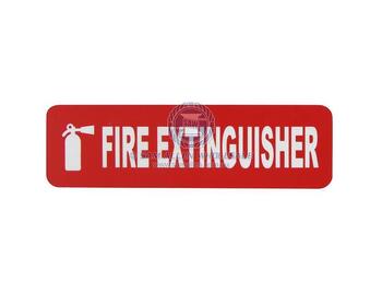 Sam Allen Safety Label - Fire Extinguisher