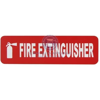 Safety Label - Fire Extinguisher