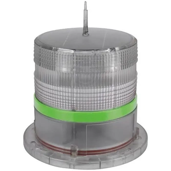 Solar Warning Light Green