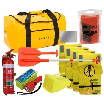 Safety Gear Bag Kit - Burke 4 Person - Deluxe