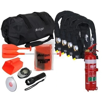 Safety Gear Bag Inflatable 4+ Fire Extinguisher