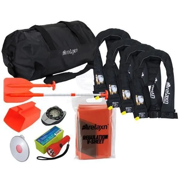 Safety Gear Bag Kit - RELAXN - Inflatable 4 Person