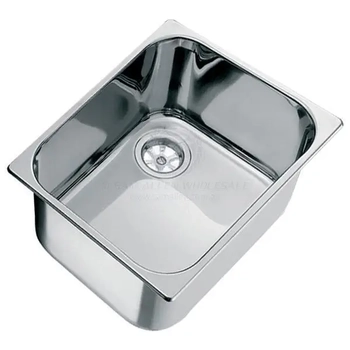 TREM SRL Electropolished 304 Stainless Steel Rectangle Sink Caravan Boat Marine 50702