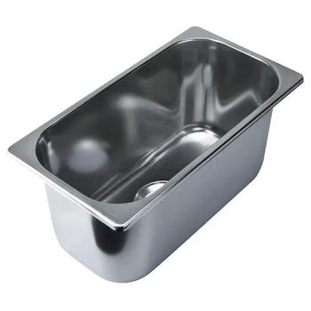 TREM SRL Electropolished 304 Stainless Steel Rectangle Sink Caravan Boat Marine 50706