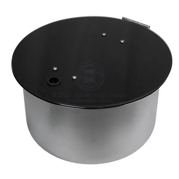 Round Ss Sink Lid And Tap