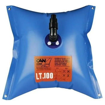 Can-SB 100L Flexible Fresh Water Tank Square with Connectors
