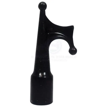 25mm Black Plastic B/Hook Head