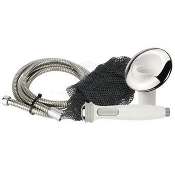 Shower Duoflo 8" Hose SS Vert. Mnt