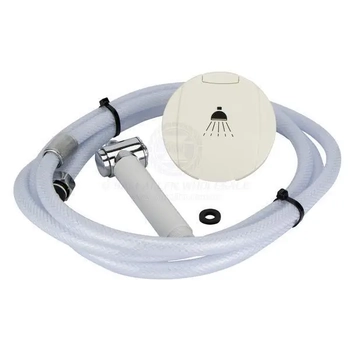 Shower Box Cream - Hose & Nozzle Made In Italy