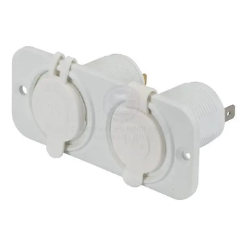 Charger Usb+/ Accessory Combo White Flushmount - 10 Pack
