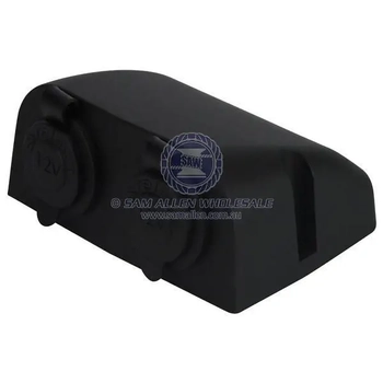 Dual Surface Mount Socket/Socket Boat Marine 53038