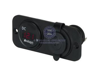 Dual Flushmount Cig / Dig Voltmeter