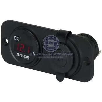 Dual Flushmount Cig / Dig Voltmeter