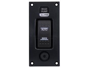 RELAXN Switch Panel Bilge With Alarm On/Off(On) 12V
