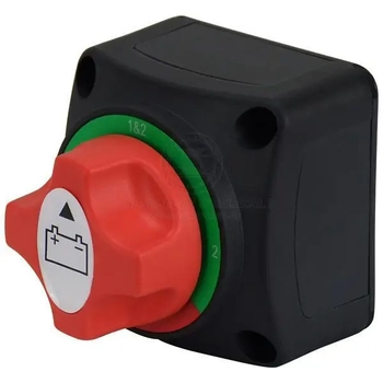 RELAXN Master Battery Isolating Switch 4 Position 12V/24V Boat Marine Caravan