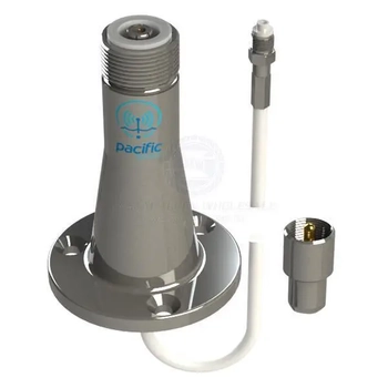Antenna Base Deck Mount 5m Cable SS Longreach Pro