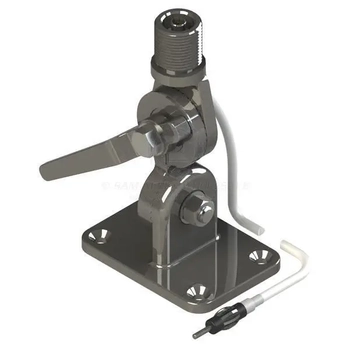 Antenna Base Fold Down 5m Cable SS Longreach Pro AM/FM Boat Marine 530864