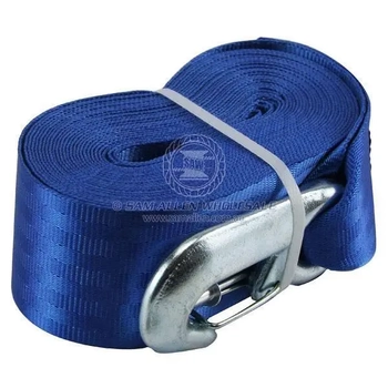 Winch Webbing With Hook 50Mm X 6Mtr M/Duty Strap