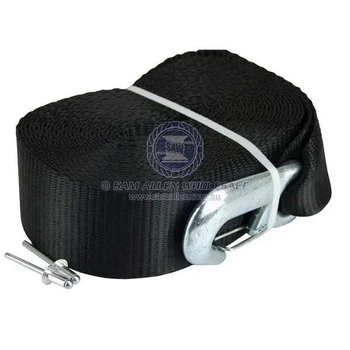 Winch Webbing With Hook 50Mm X 7Mtr H/Duty Strap