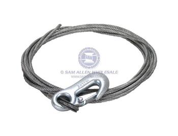 Winch Wire - Snap Hook 5Mm X 7.6M 