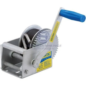 3:1 Atlantic Winch 6M Web S Hook