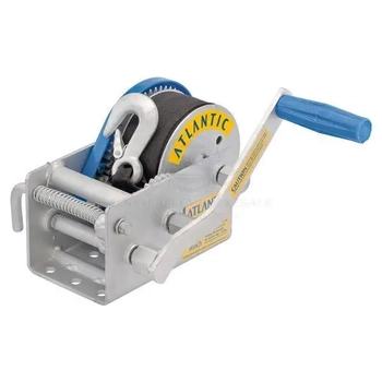 Winch 15:1/5:1/1:1 strap Atlantic 7.5m - snap hook