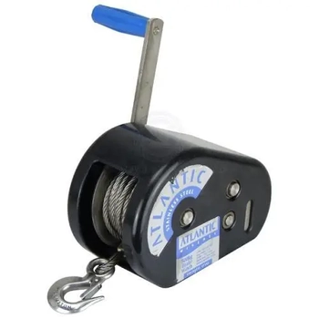 Atlantic Brake Winch Ss 5:1 Cable Atlantic 7.5mm X 6mm - Snap Hook