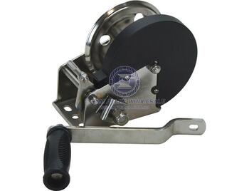 304G Stainless Steel Hand Winch 4.1:1 Ratio 545kg 2-Way Pull Boat Trailer Marine