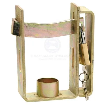 Large Trailer Lock And Pad 